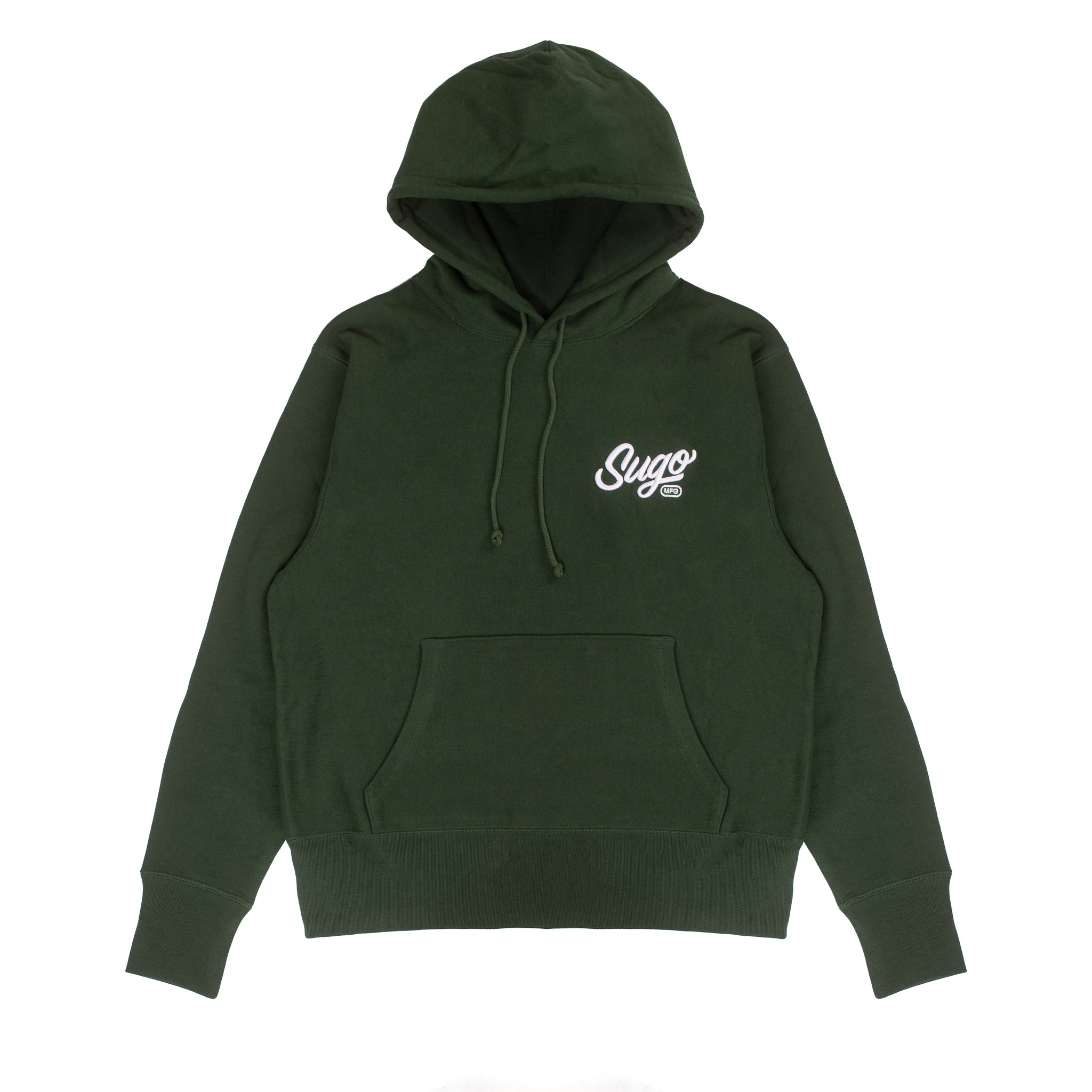 WATCH YOUR STEP HOODIE - FOREST GREEN