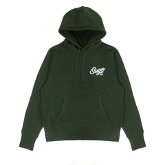 WATCH YOUR STEP HOODIE - FOREST GREEN